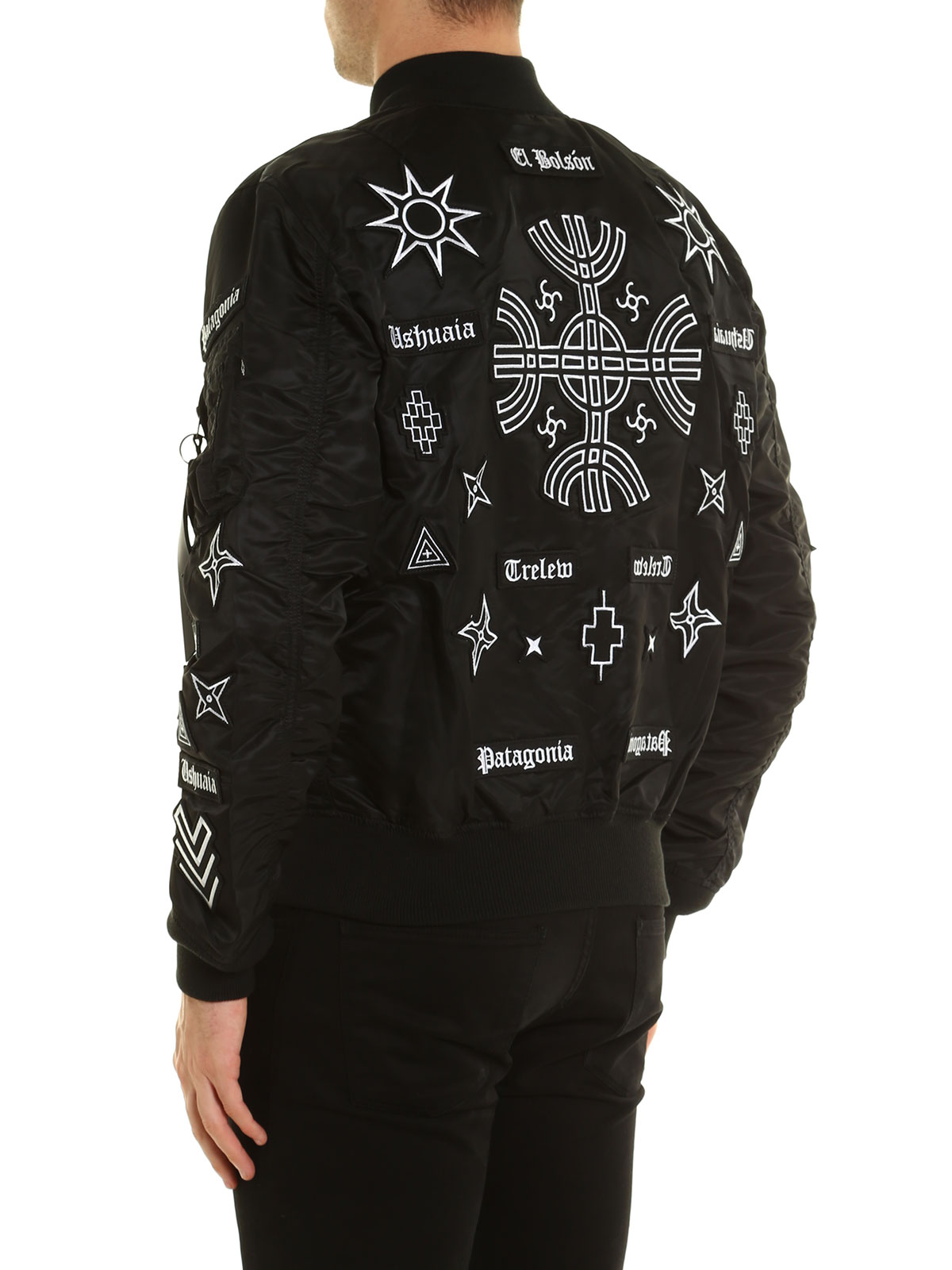 Marcelo Burlon County Of Milan Roldan Alpha MA-1 bomber jacket